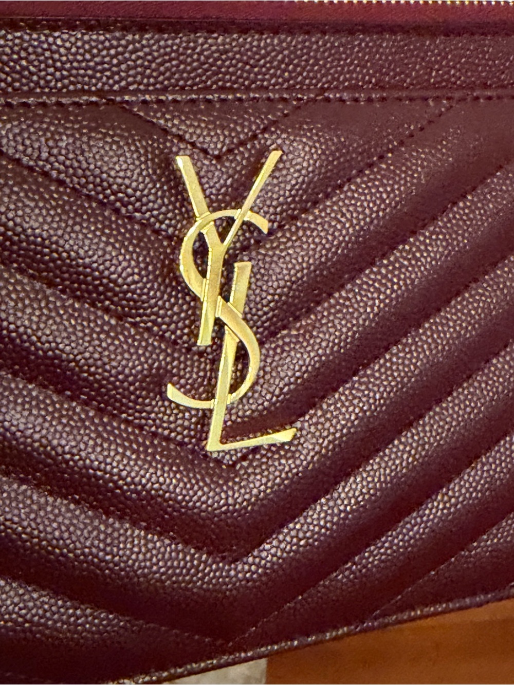 YSL Cassandra wallet / pouch NWT full set - Picture 3 of 5